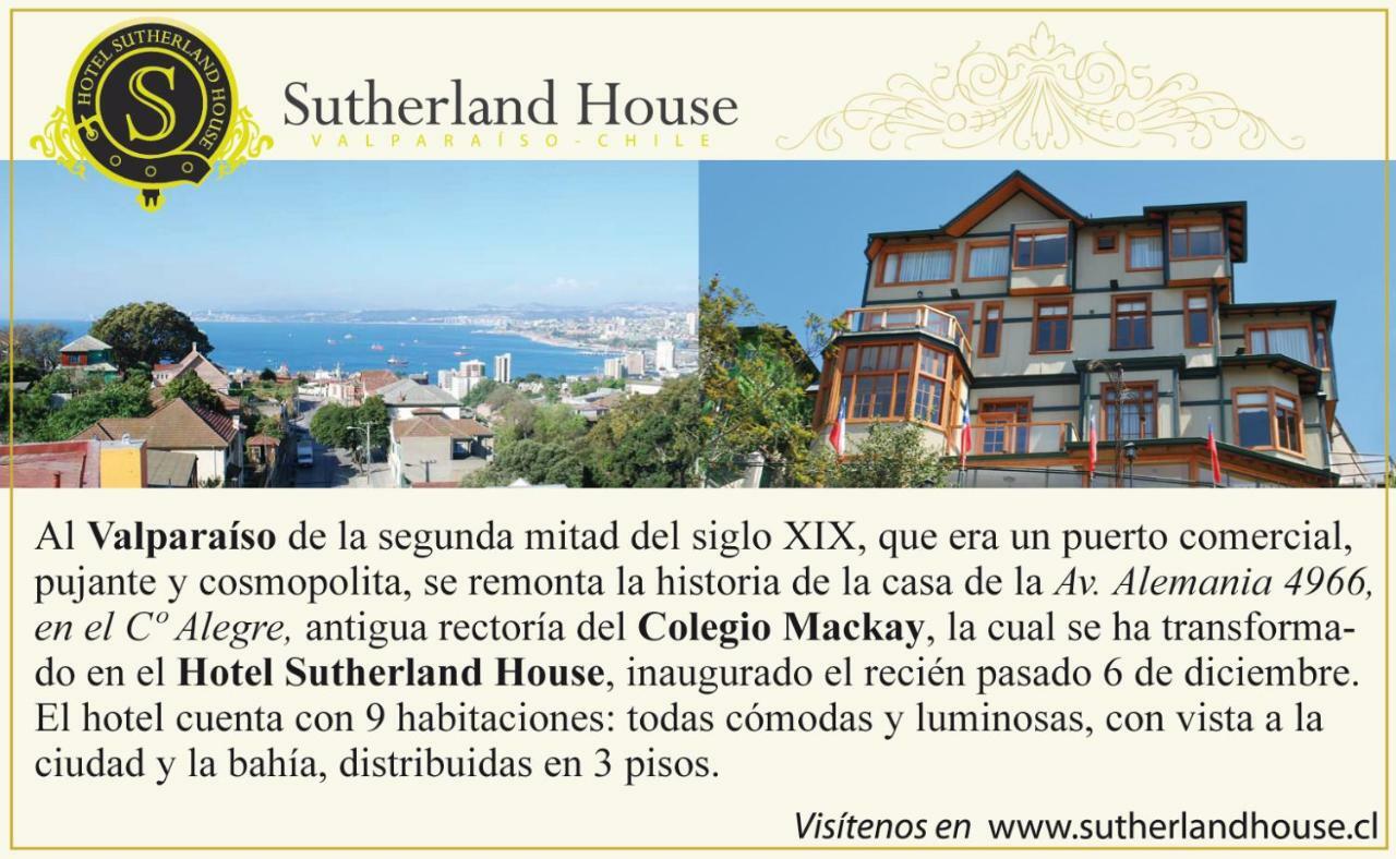 Sutherland House Valparaíso Kültér fotó